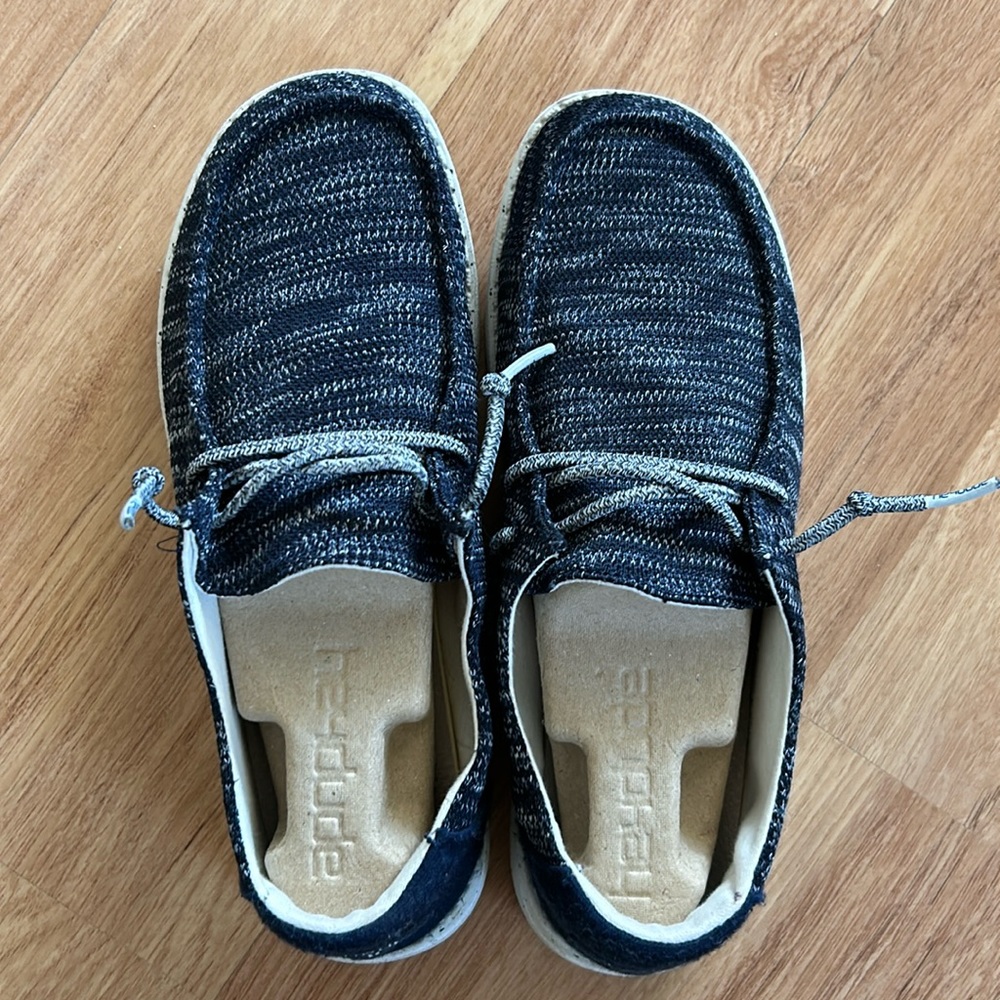 Navy Blue Hey Dudes